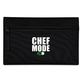 Chefkoch Modus Ein - Federtasche - Schwarz - Vorne