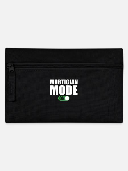 Bestatter Modus Ein - Federtasche - Schwarz