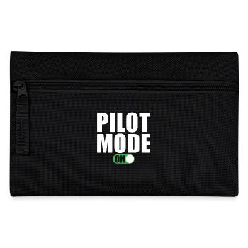 Pilot Modus Ein - Federtasche - Schwarz - Vorne