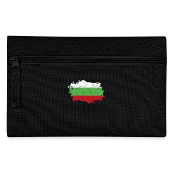 Bulgarien Flagge Grunge Bulgarien Fahne - Federtasche - Schwarz - Vorne