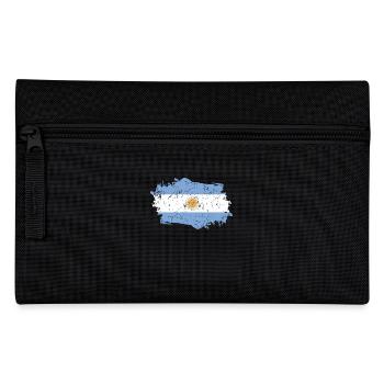 Argentina Flag Grunge Argentina Flag - Pencil Case - black - Front