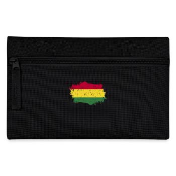Bolivien Flagge Grunge Bolivien Fahne - Federtasche - Schwarz - Vorne