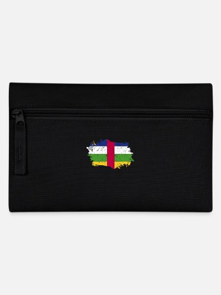 Drapeau de la République centrafricaine - Trousse - noir