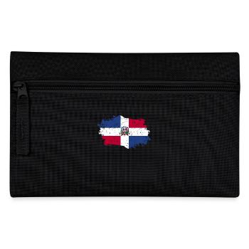 Drapeau de la République dominicaine - Trousse - noir - Devant