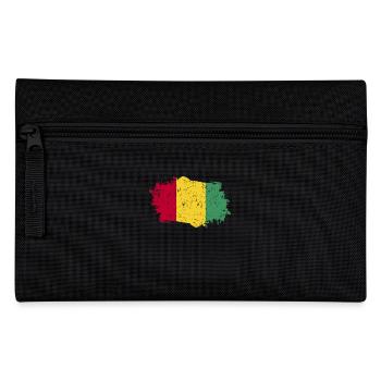 Drapeau de guinée Grunge Drapeau de Guinée - Trousse - noir - Devant