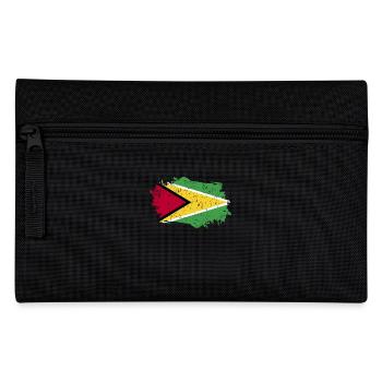 Guyana Flag Grunge Guyana Flag - Pencil Case - black - Front