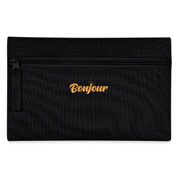 France Français Dire Bonjour Bonjour - Trousse - noir - Devant