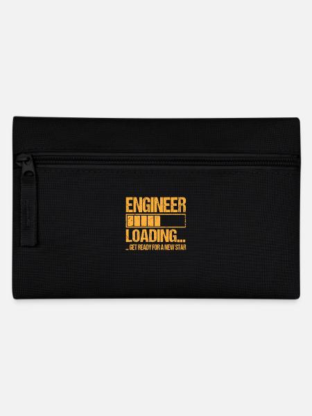 Ingenieur loading Ingenieur Ausbildung - Federtasche - Schwarz