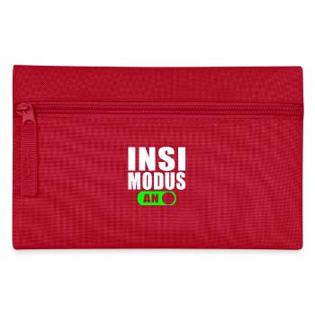 Insi Mode On - Pencil Case - red - Front