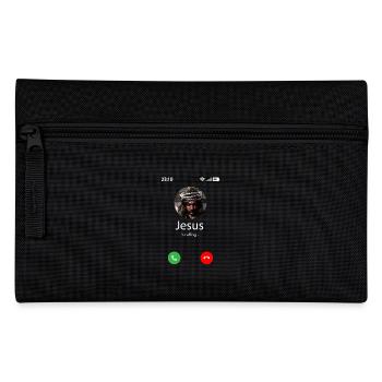 Jesus is calling - Federtasche - Schwarz - Vorne