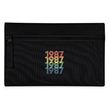 Cool Retro 1987, 35 ans, cadeau de 35e anniversaire - Trousse - noir - Devant