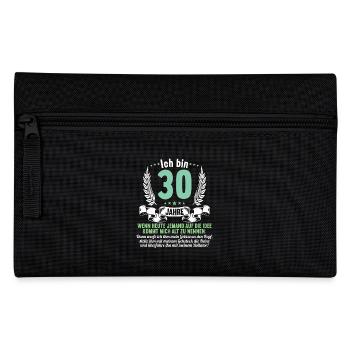 30 Jahre idee mich alt zu nennen 30 Geburtstag - Federtasche - Schwarz - Vorne