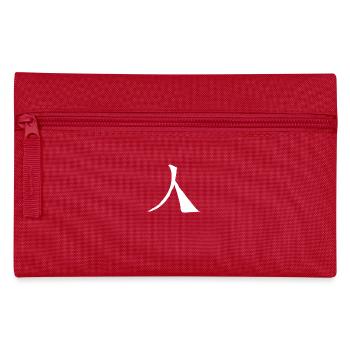 Human Chinese Script Character Symbol - Pencil Case - red - Front