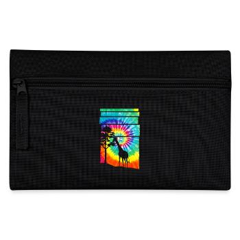 Afrika Safari Giraffe - Federtasche - Schwarz - Vorne