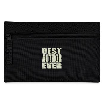Best Author ever Author Gift - Pencil Case - black - Front