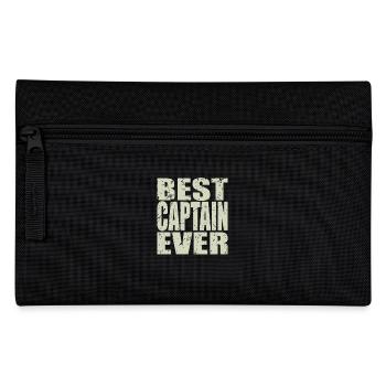 Best Captain ever Captain Gift - Pencil Case - black - Front
