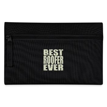 Best Dachdecker ever Dachdecker Geschenk - Federtasche - Schwarz - Vorne