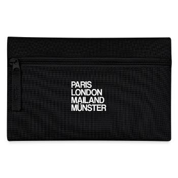 Münster Paris London Milan I love Münsterland - Pencil Case - black - Front
