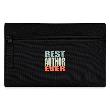 Best Author ever Author Gift - Pencil Case - black - Front