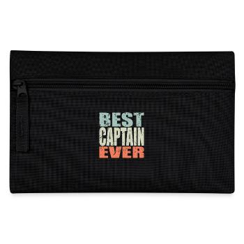 Best Captain ever Captain Gift - Pencil Case - black - Front