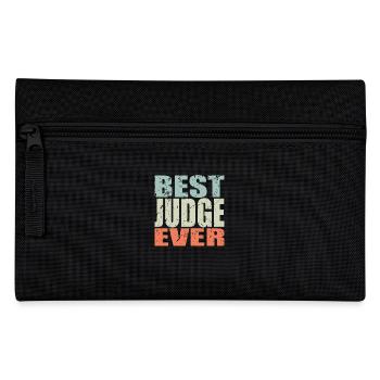 Best Judge ever Richter Geschenk - Federtasche - Schwarz - Vorne