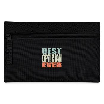 Best Optician ever Optician Gift - Pencil Case - black - Front