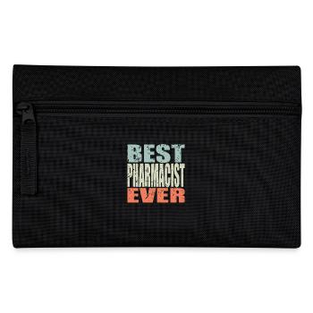 Best Pharmacist ever - Pencil Case - black - Front
