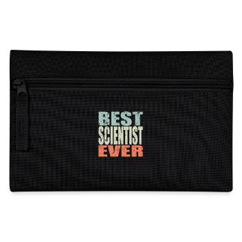 Best Scientist ever Scientist Gift - Pencil Case - black - Front
