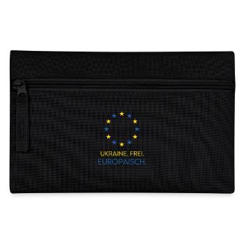 UKRAINE FREE EUROPEAN - Soutenez l'Europe du futur - Trousse - noir - Devant