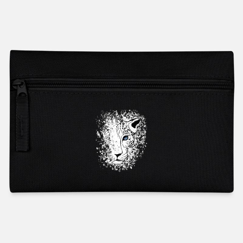 Léopard des neiges Cool Big Cat - Trousse - noir