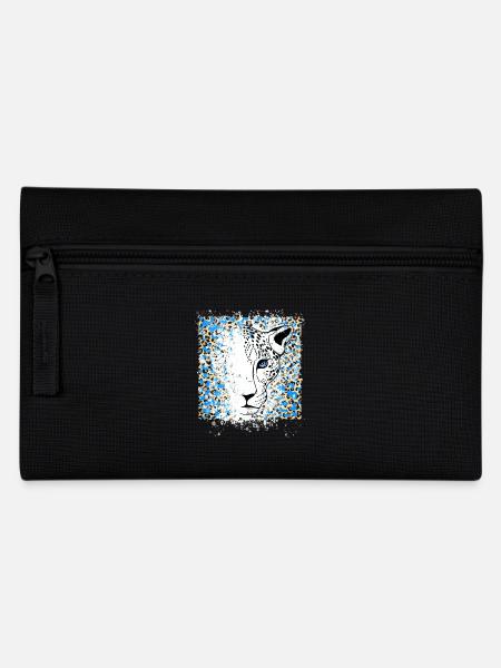 Cool Animal Print - Pencil Case - black
