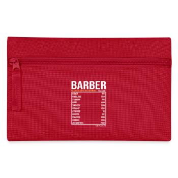 Hairdresser of the day Funny hairdresser - Pencil Case - red - Front