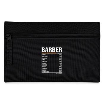 Hairdresser of the day Funny hairdresser - Pencil Case - black - Front