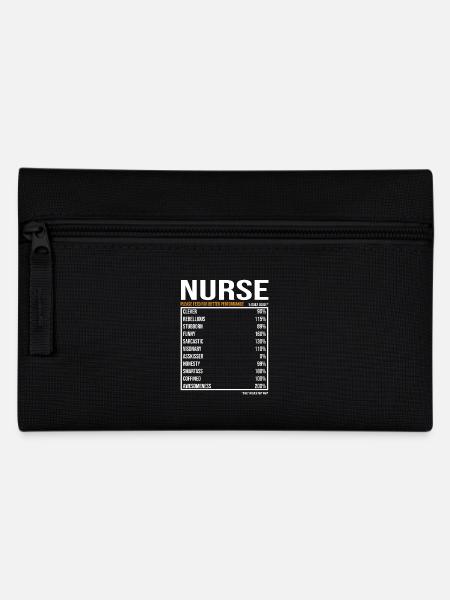 Nurse Daily Funny - Pencil Case - black
