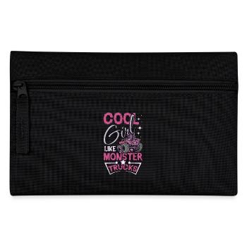 Des filles cool comme les Monster trucks - Trousse - noir - Devant