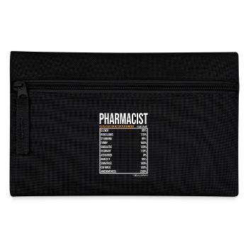 Pharmacists Daily Values Funny Pharmacist - Pencil Case - black - Front