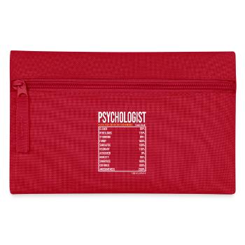 Psychologe tageswerte Lustiger Psychologe - Pencil Case - red - Front
