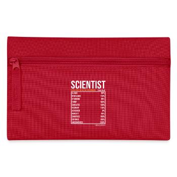 Scientists Daily Values Lustiger - Pencil Case - red - Front