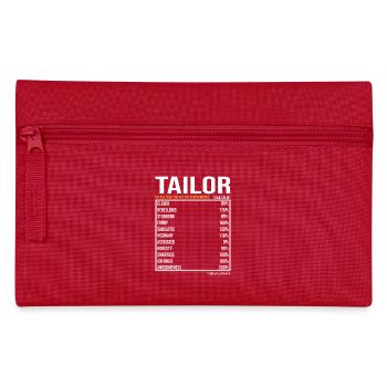 Schneiderin Näherin Schneider Geschenk - Federtasche - Rot - Vorne