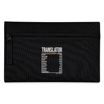Valeurs quotidiennes du traducteur - Trousse - noir - Devant