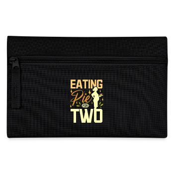 Eating pie for two - Federtasche - Schwarz - Vorne