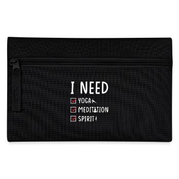 de méditation de yoga - Trousse - noir - Devant