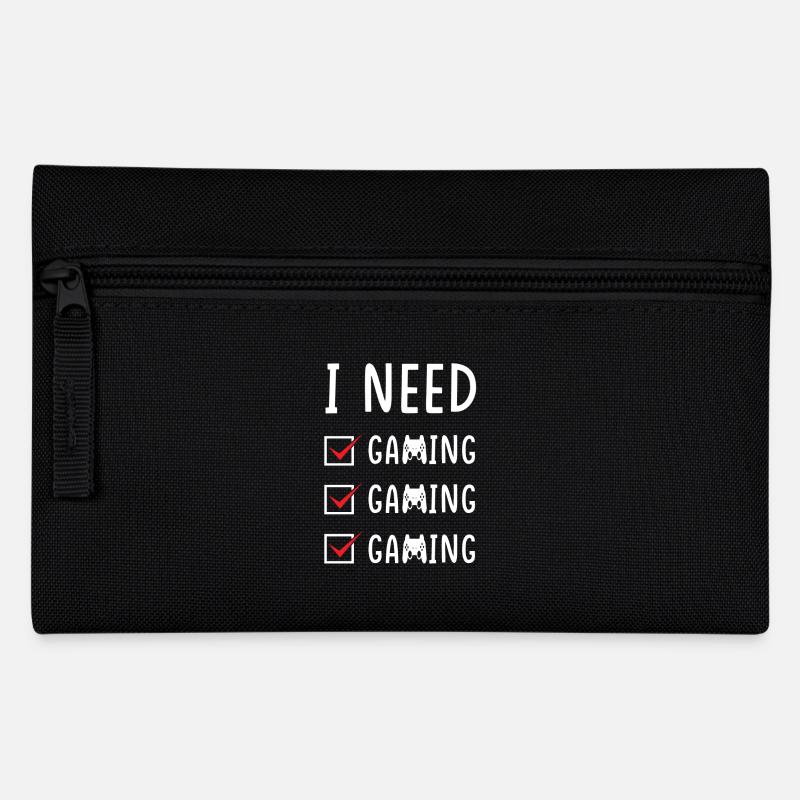 Gaming Gaming Gaming - Federtasche - Schwarz