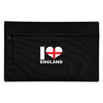 J’aime l’Angleterre drapeau du cœur Angleterre - Trousse - noir - Devant