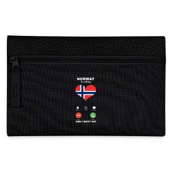 La Norvège appelle Norway Heart Souvenir - Trousse - noir - Devant