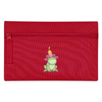 Plumeria de grenouille - Trousse - rouge - Devant