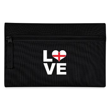 J’aime l’Angleterre drapeau du cœur Angleterre - Trousse - noir - Devant