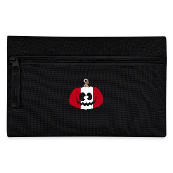 Hungary Halloween Pumpkin - Pencil Case - black - Front