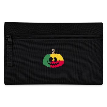 Hungary Halloween Pumpkin - Pencil Case - black - Front