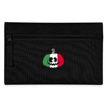 Hungary Halloween Pumpkin - Pencil Case - black - Front